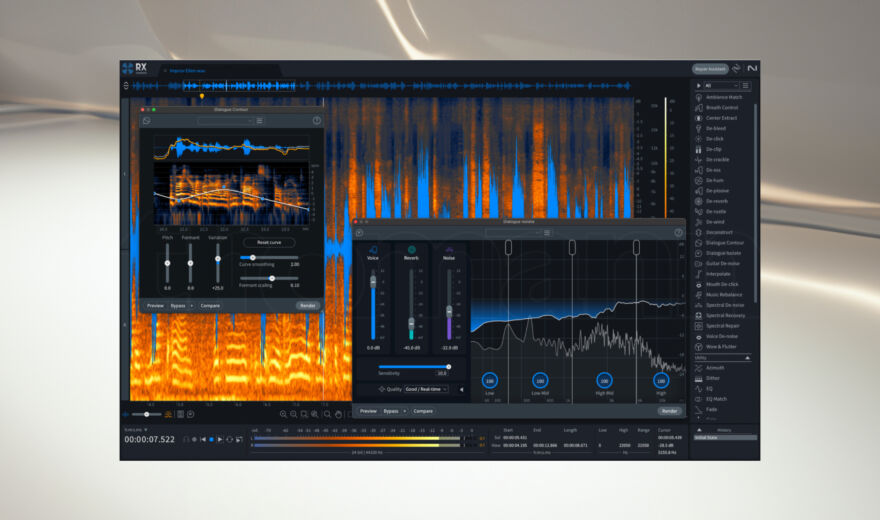 iZotope RX 11: KI-basierte Audiorestauration