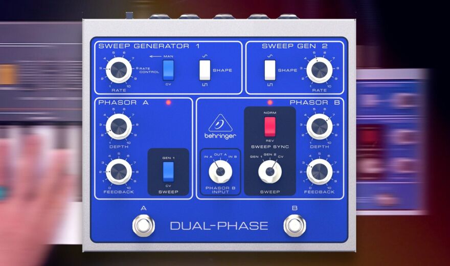 Behringer DUAL-PHASE: Klon des legendären Bi-Phase jetzt mit 54% Rabatt!